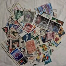 100 Timbres USA Lot J