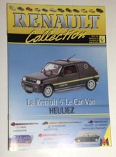 Fascicule RENAULT R5 Le Car Van Heuliez