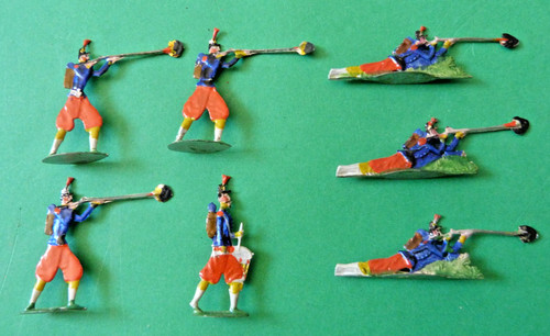 Plats étain zinnfiguren - plats, d'étain