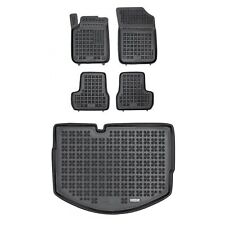 Ensemble de tapis de sol et tapis pour Citroen C3 II version avec roue galette.