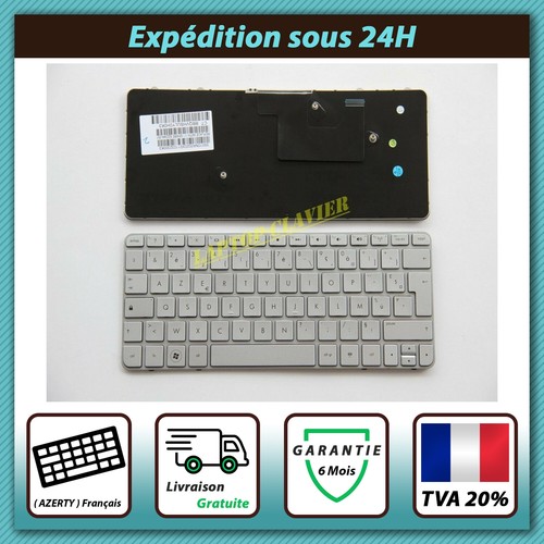 Clavier argent azerty pour - pour, hp