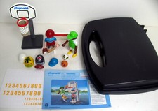 Playmobil Réf 70313 - Valisette multi-sports foot, rugby, basket, base-ball