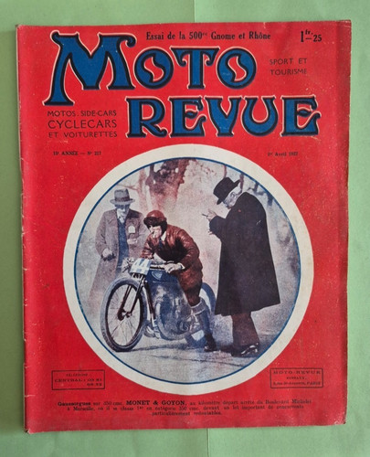 Moto revue 217 - revue, n°217