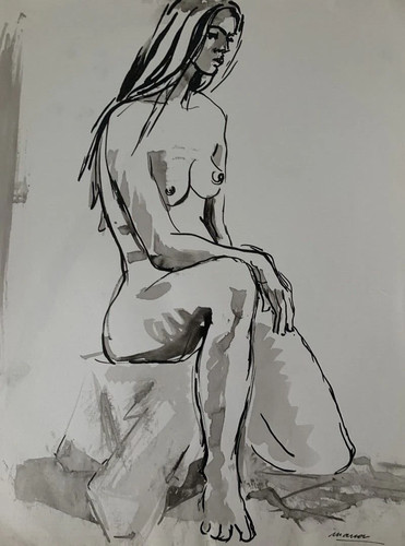Très beau dessin féminin - beau,