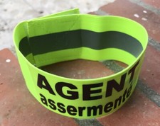 BRASSARD ELASTO Jaune Agent