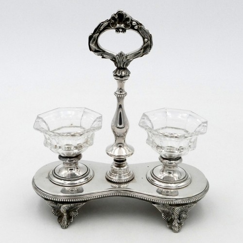 Salière double métal - double,
