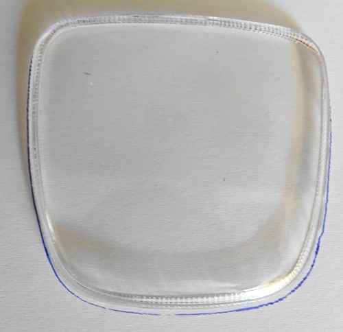 Réveil mauthe verre - verre, plexi