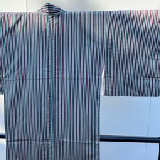 Tenue rayée gris kimono