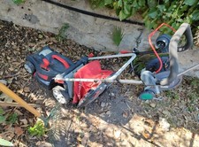 Tondeuse à Gazon Electrique Coupe Ramassage Outils de Jardin 3 Positons Légère