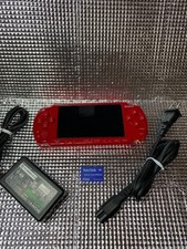 Chargeur Console Sony PlayStation Portable PSP 2000 Rouge Testé Japon