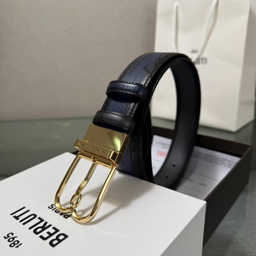 Berluti leather reversible - leather,