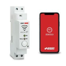 INTERRUPTEUR HORAIRE ASTRONOMIQUE BLUETOOTH APP RAIL DIN 1 MODULE VEMER VE797200