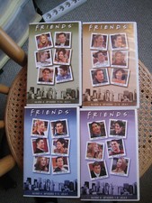 FRIENDS VHS saison 4 épisodes 1 à 24  VO sous titrée SECAM  MONO-4 cassettes TBE