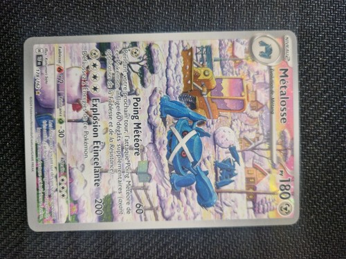Carte pokémon métalosse - carte,