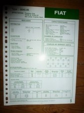 8045-06 Fiche Technique Fiat