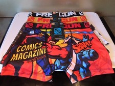 BOXER FREEGUN lot de 3 Comics et Corse 14 - 16 ans Enfant NEUF et 1 boite cadeau