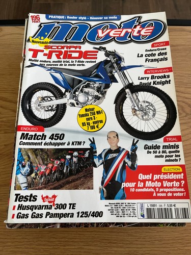Moto verte 396 revue - moto, n°396