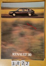 RENAULT 30 TX Prospectus Fr 28