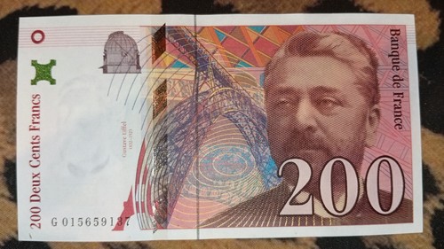 Billet 200 francs gustave - 200,