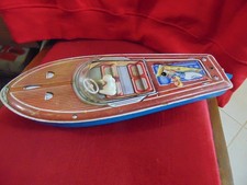 Bateau en tole etoile du sud 34cm