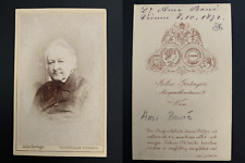 Ami Boué, géologue, Vienne, 1872 CDV Vintage albumen print.Théophile Le Comte,