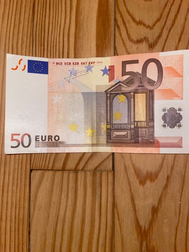 Billet euros 2002 - billet, 50