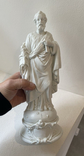 Figurine statue biscuit - figurine,