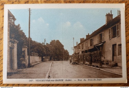 Vendeuvre sur barse rue du - sur,