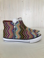 Baskets Converse X Missoni Femme Tissu ethnique multicolore P.37,5 C40