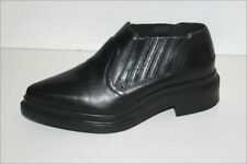 ZARA WOMEN Boots Pointues Cuir Noir Doublées Cuir T 38 TTBE