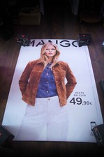 MANGO KATE MOSS B French Bus Shelter Vintage Advertising Fashion Poster Original