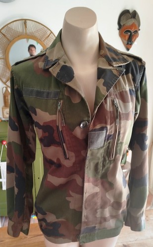 Veste militaire camouflage - militaire,