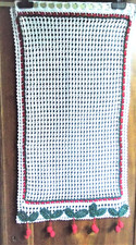 RIDEAU  CROCHET FAIT MAIN