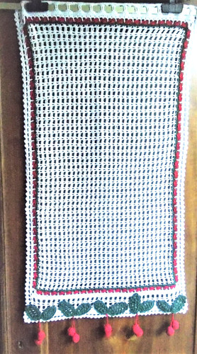 Rideau crochet fait main - ,