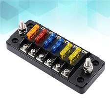  Support de fil de fusible à 6 voies pour véhicule Boîte à fusibles à sortie