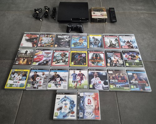 Console ps3 slim 500 - 500, 23
