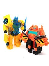 Lot TRANSFORMERS / BUMBLEBEE Cyberverse + RESCUE BOTS ACADEMY Robot Wedge HASBRO