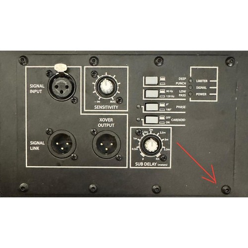 Vis noir pour sub rcf - pour,