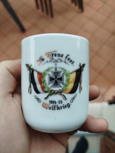 Tasse allemande 1914 - allemande,