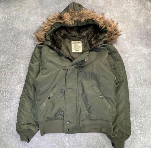 Avirex flight fur hoodie - n-2b,