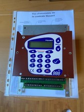 CENTRALE HEXACT 4 PORTES, GESTION DES BADGES SOUS LOGICIEL HEXASOFT OU HEXAWEB