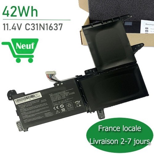 B31n1637 batterie pour asus - b31n1637,