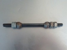 ancien stock Ecrou d'axes de Roue 9.5 mm motobecane peugeot Cyclo MBK 165 mm