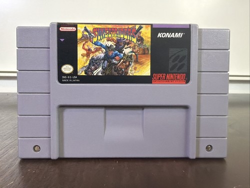 Sunset riders super nintendo - (super,