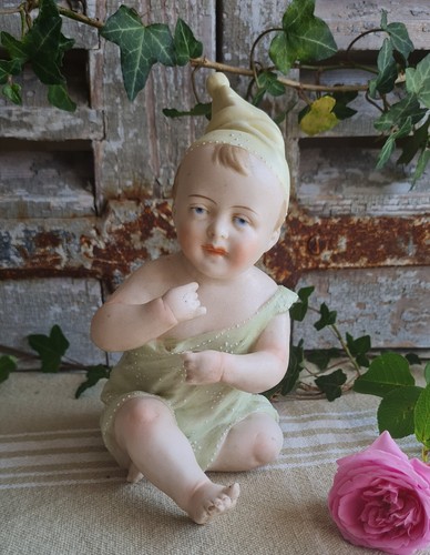 Ancien bebe biscuit porcelaine - ancien,