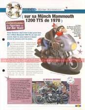MÜNCH Mammut 2000 Mammouth Joe Bar Team Fiche Moto #005517