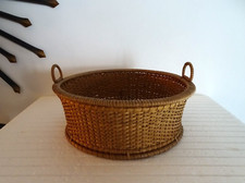 Corbeille bannette en osier