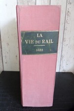 RELIURE ALBUM LIVRE - LA VIE DU RAIL - ANNÉE COMPLÈTE 1965