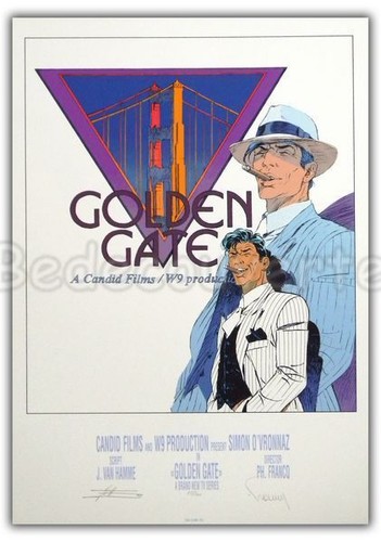 Affiche serigraphie largo - bd,