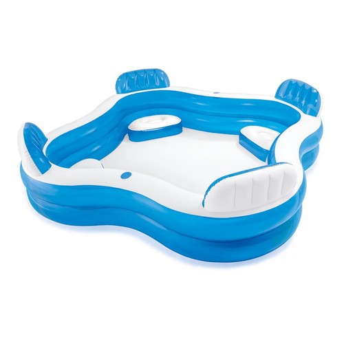 Piscine gonflable avec sièges